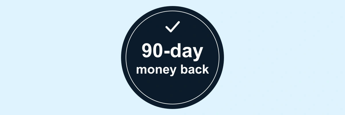90-day money back